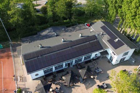 Sportvereniging verduurzaamd door middel van zonnepanelen