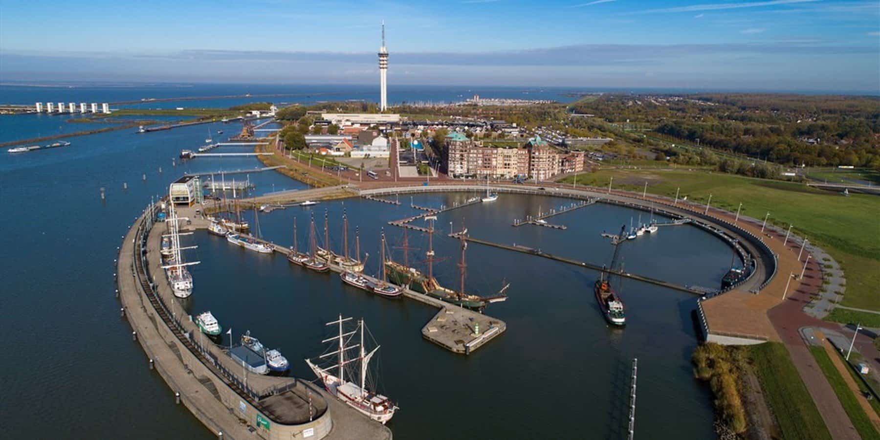 Lelystad luchtfoto