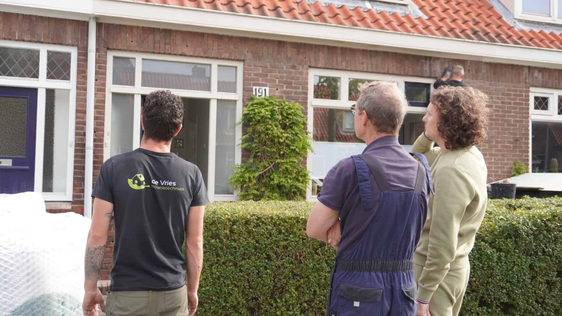 Uitvoering de Vries Isolatie in Haarlem