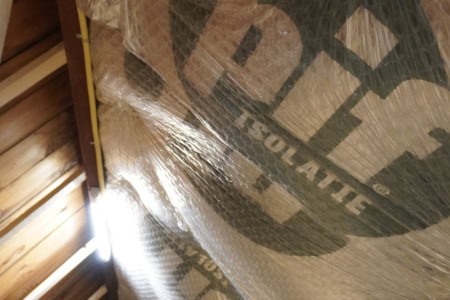 Foto uitvoering isolatie (dakisolatie) project in Delft